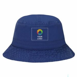 Welcome summertime in the Port Authority® Bucket Hat. It’ll provide you with lightweight yet effective protection from harmful sunrays. Finish with your logo and keep your brand on top.