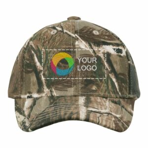 Whether you’re in the field or around town, the Kati Camouflage Cap has got you covered − literally. Personalize with your business name and promote your brand off-duty.